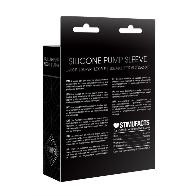 Silicone Pump Sleeve - Large