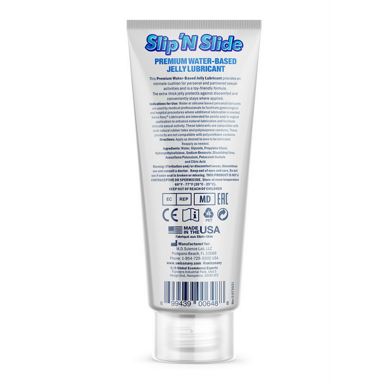 Slip'N Slide Premium - Jelly Lubricant - 2 fl oz / 59 ml
