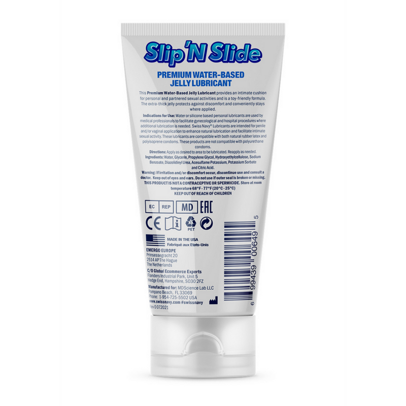 Slip'N Slide Premium - Jelly Lubricant - 5 fl oz / 148 ml